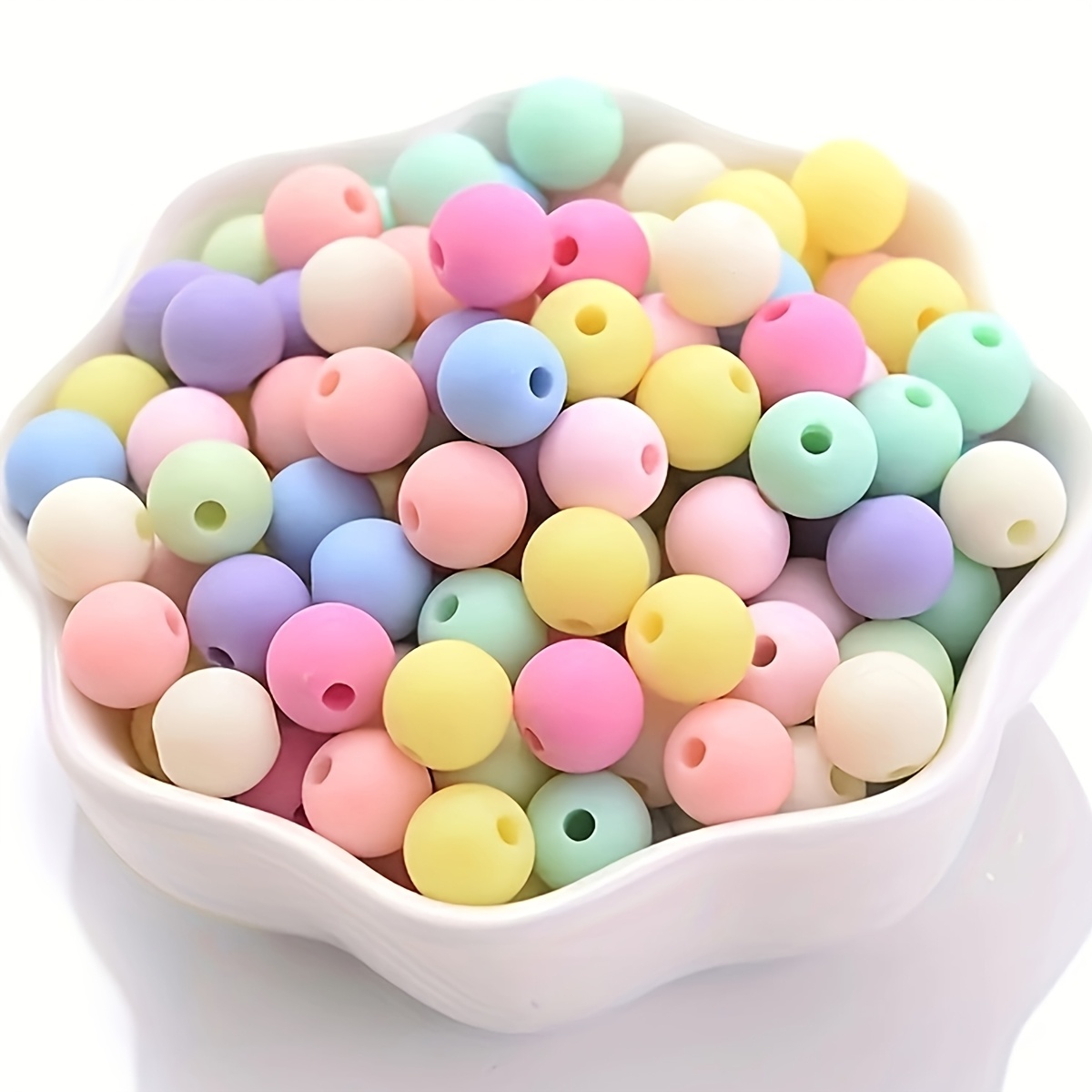 299pcs Frosted Acrylic Bead Set for Jewelry Making